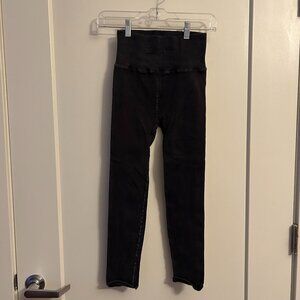 Free People Movement Ultra High-Rise 7/8 Happiness Runs Leggings in Charcoal